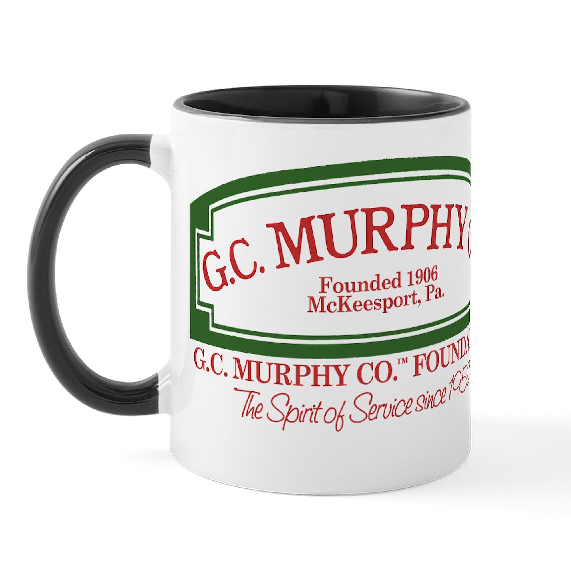CafePress G.C. Murphy Co. 1980S Logo Mug Mugs 11 oz (325 ml) Ceramic Coffee Mug