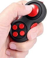 Vista 1 de DUDDY-PRO Fidget Pad 8 características divertidas, almohadilla de juego de control retro de mano, juguete de enfoque, alivio de ansiedad y estrés
