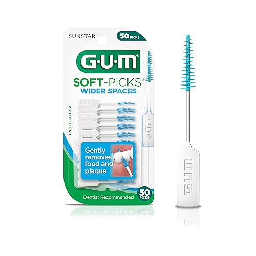 GUM Soft-Picks - Púas dentales para espacios más anchos 50 unidades
