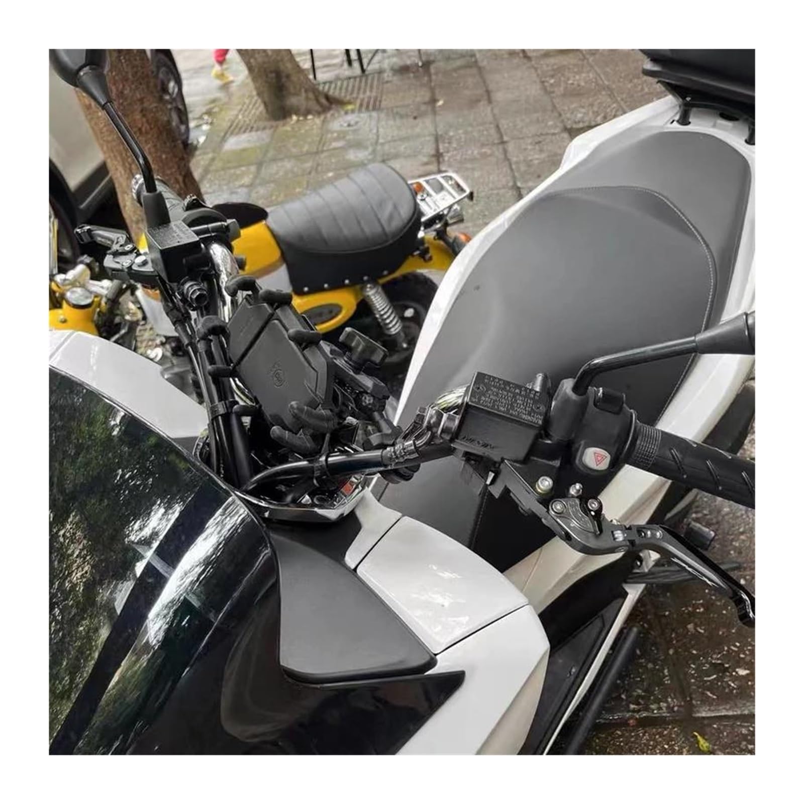 Leve per Freno e Frizione per CB650F 2014-2022 Set di Leve Freno Frizione estensibili Pieghevoli, Regolabili(P)