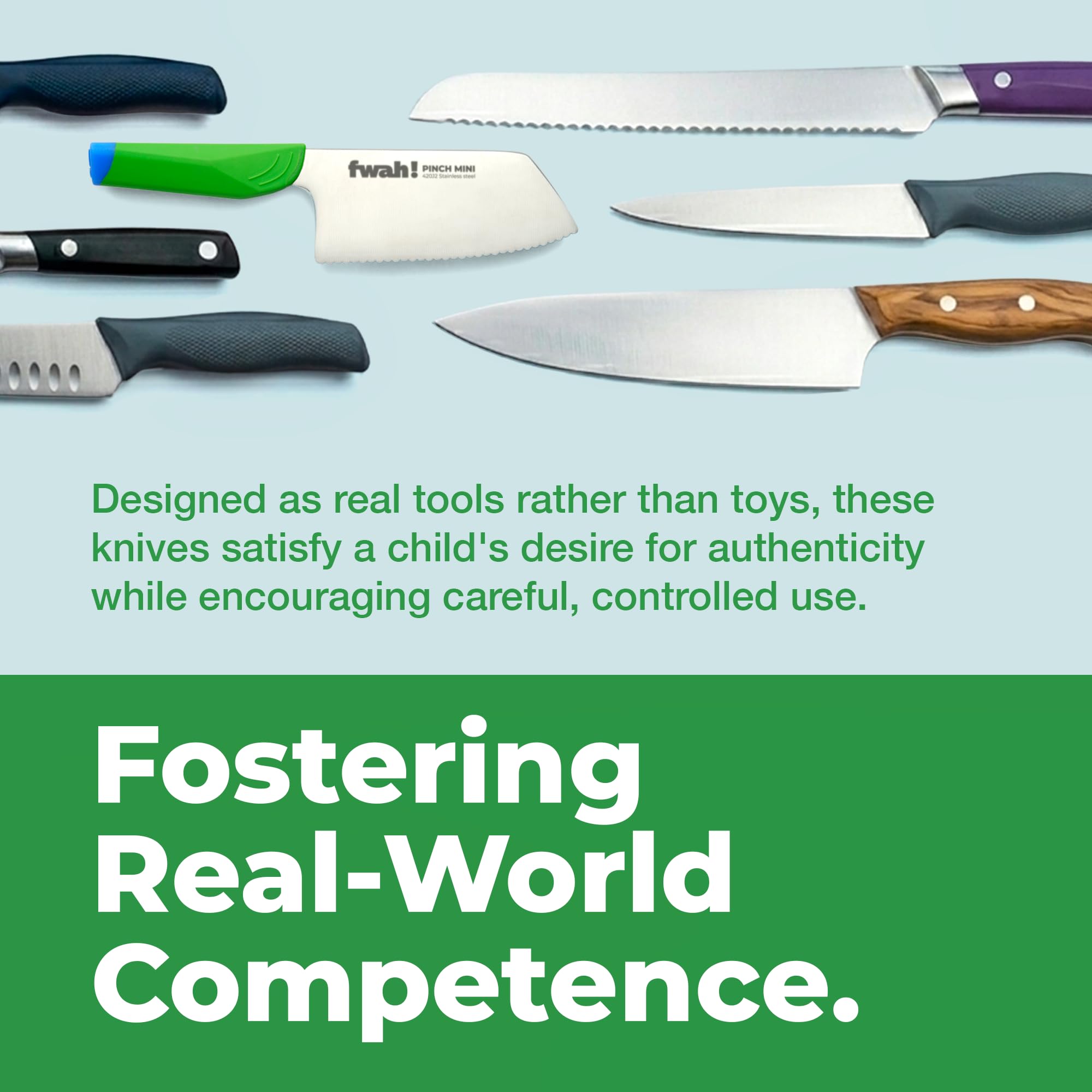 Pinch Mini Toddler Chef Knife - Safety Knife for Real Cooking, Age 3+ — Amazon image 7