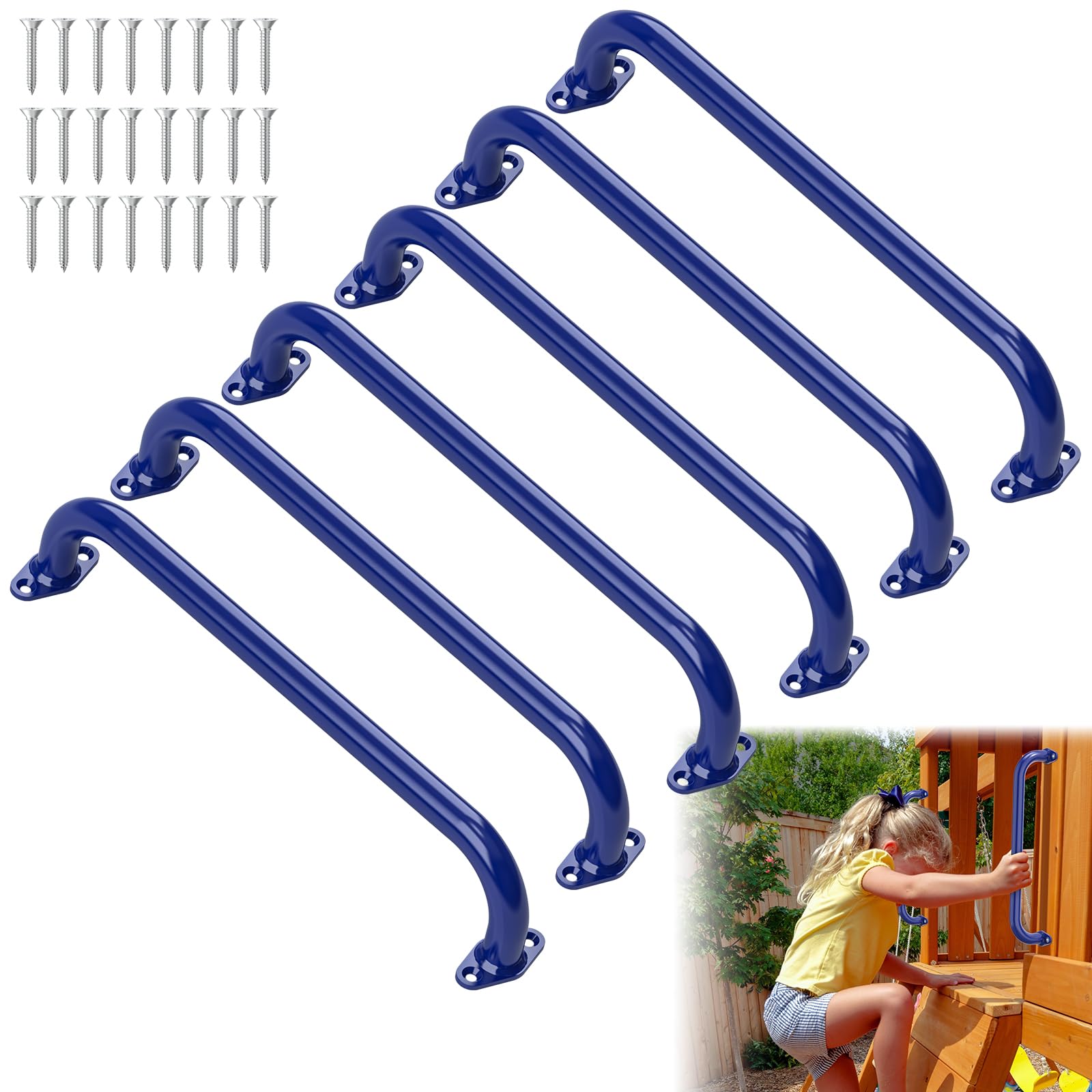 SUNSHINE FARMRE 17.3 Inch Playground Handles Monkey Bars Indoor