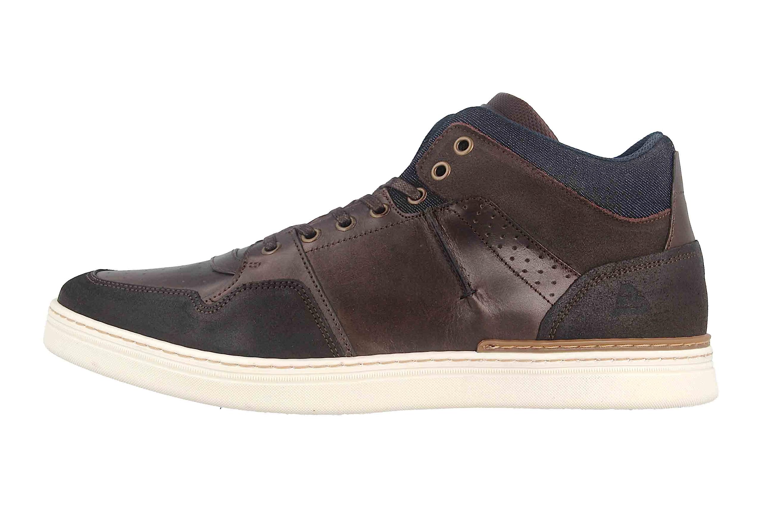 BullboxerHarish Cup Ankle I Boots in Plus Sizes Brown 887P51789BDBNASU39/887P51789BDBNASU88 Large Men's Shoes