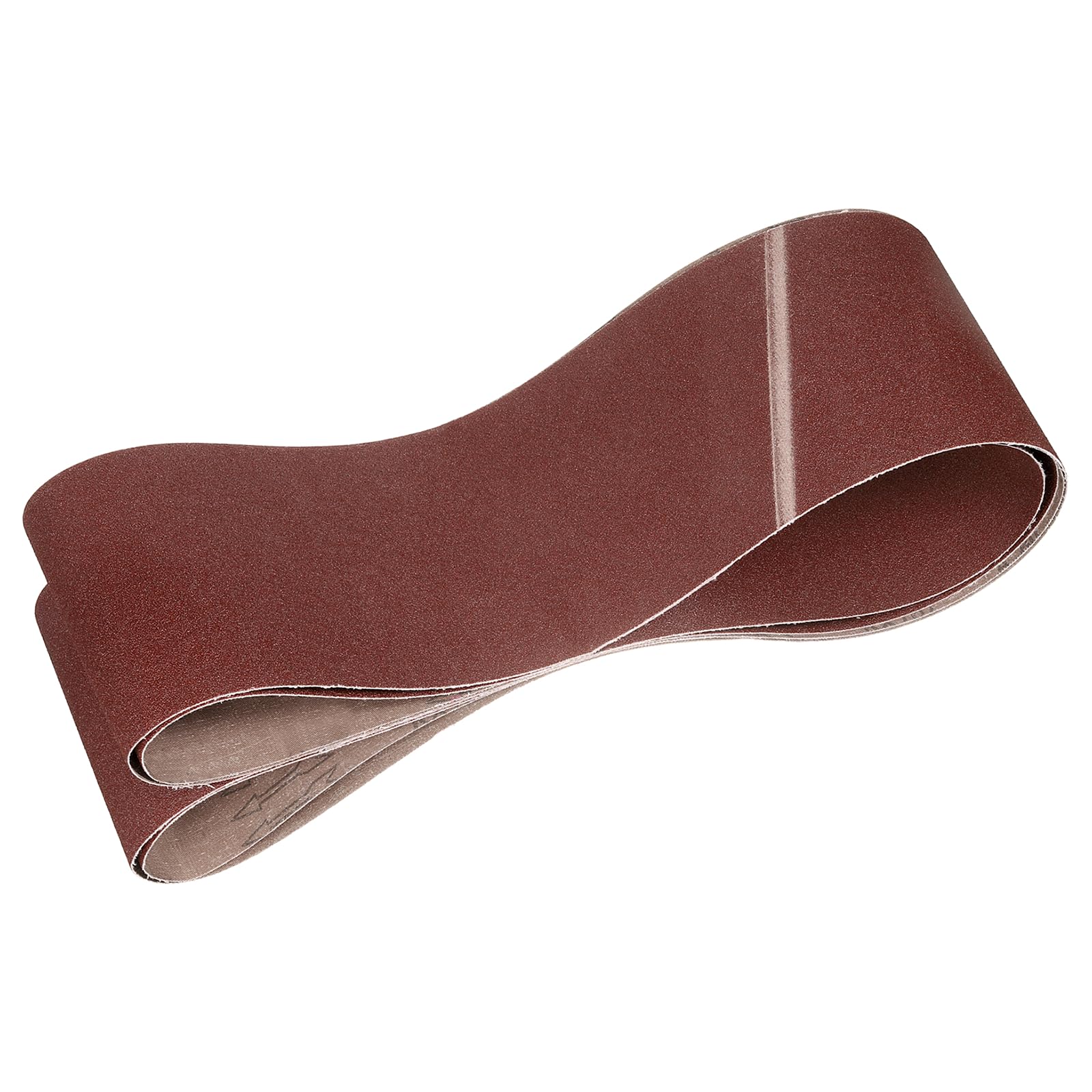 QUARKZMAN 3 Piezas 100mm x 3353mm Bandas De Lijado 80 Grit Banda Abrasiva | De óxido De Aluminio, Para Lijadora De Banda, Para Trabajo En Madera, Pulido De Metales, Afilador De Cuchillos