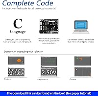 Vista 5 de Freenove Kit de inicio definitivo con tablero V4 (compatible con Arduino IDE), tutorial detallado de 274 páginas, 217 artículos, 51 proyectos