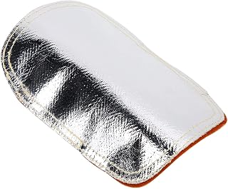 Welding Hand Shield, Hand Heat Shield High Temperature Resistant Fire Retardant Welding Hand Pad Wear Resistant Heat Shield Welding Metal Smelting for Cutting Industrial Boiler, 8.3in