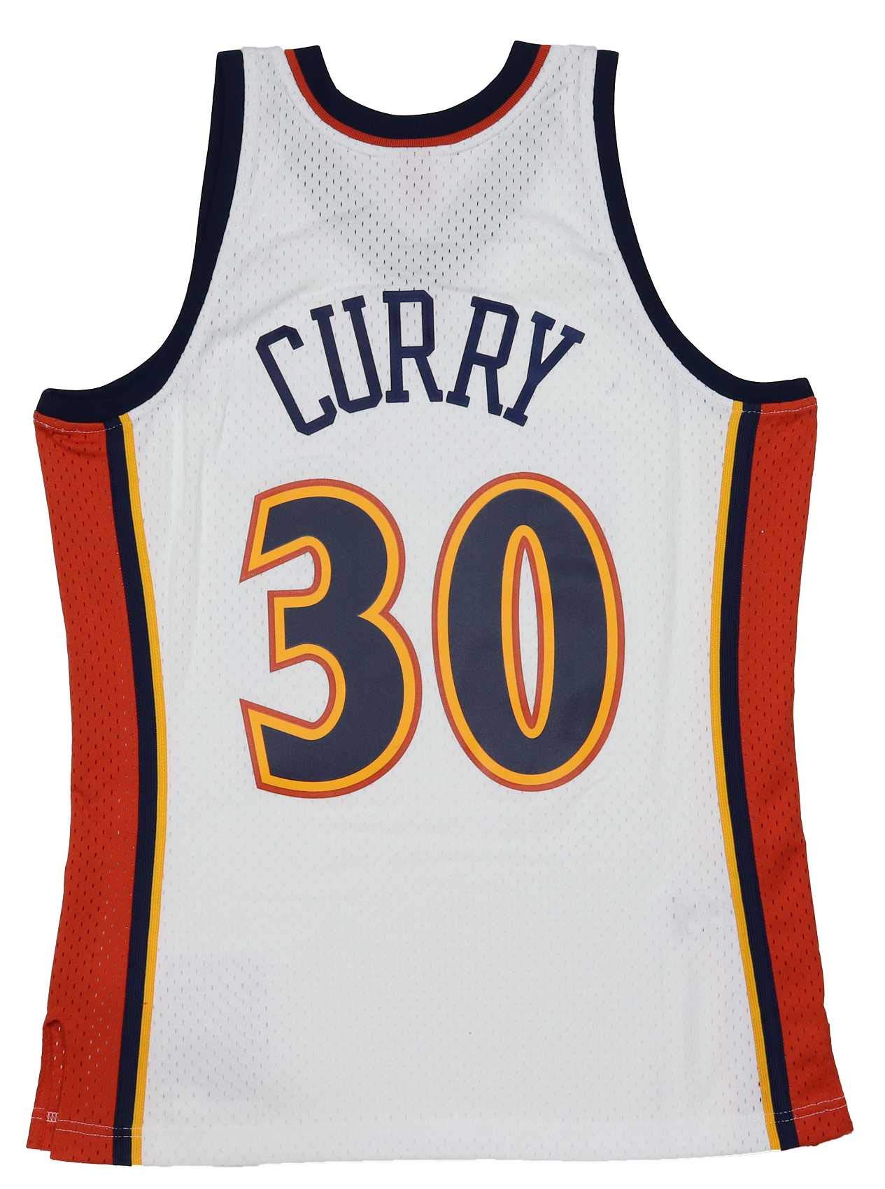Mitchell & Ness Classic Swingman #30 Stephen Curry Basketballtrikot Herren weiß/rot, L