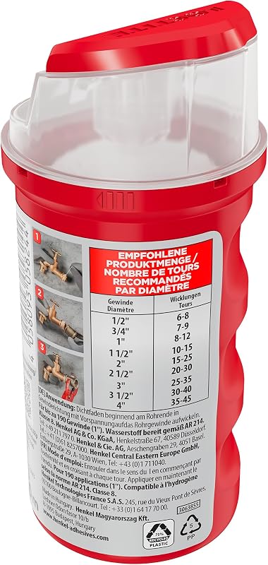 LOCTITE 55 Menettömítő Szalag 160m Fém és Műanyag Csatlakozásokhoz