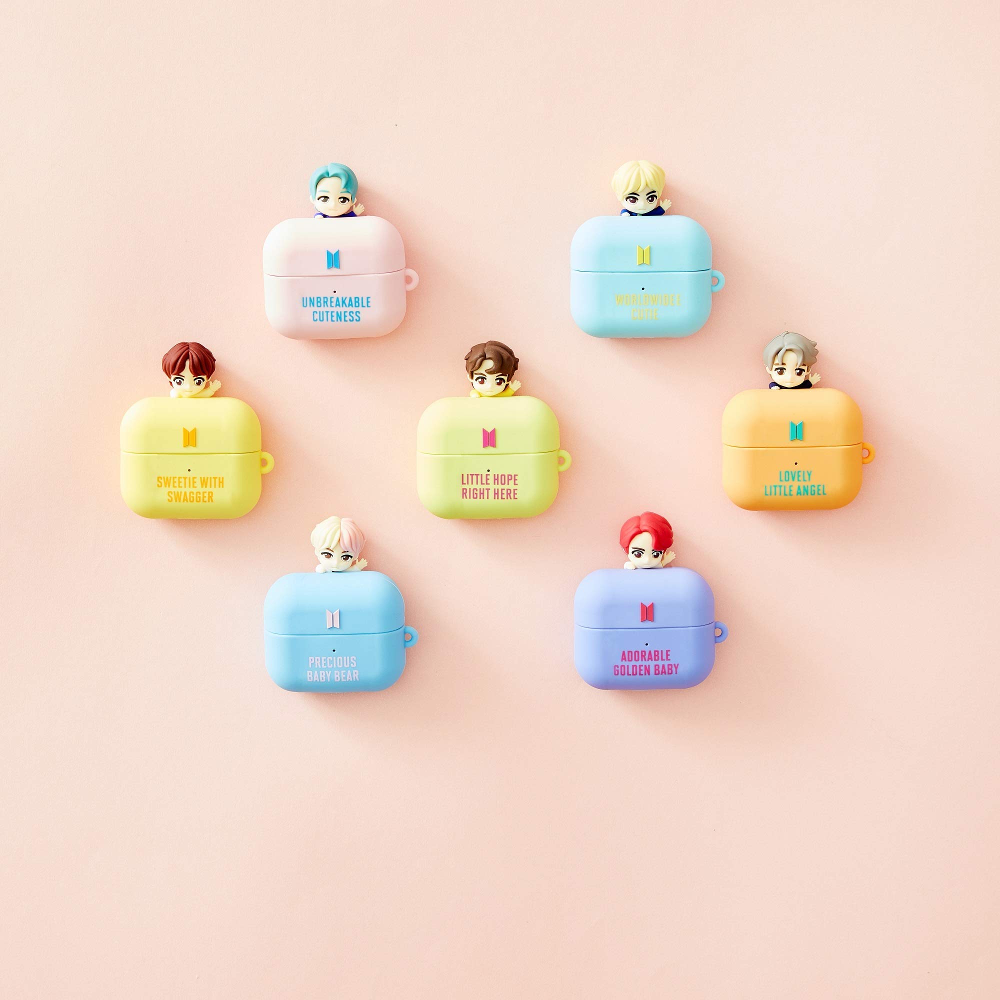 Amazon.co.jp: BTSグッズ BTS キャラクターフィギュア エアーポッド 