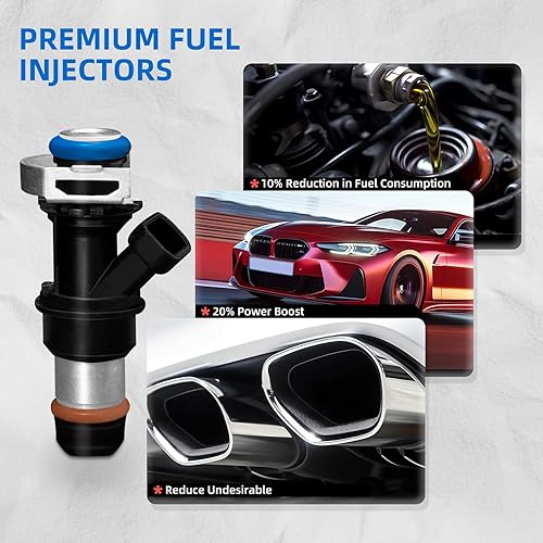 Miniatura 6 de Inyector de combustible, 4 agujeros, 8 piezas, motor de 4.8L, 5.3L, 6.0 L, apto para Chevy Silverado Suburban Tahoe GMC Sierra Yukon Cadillac