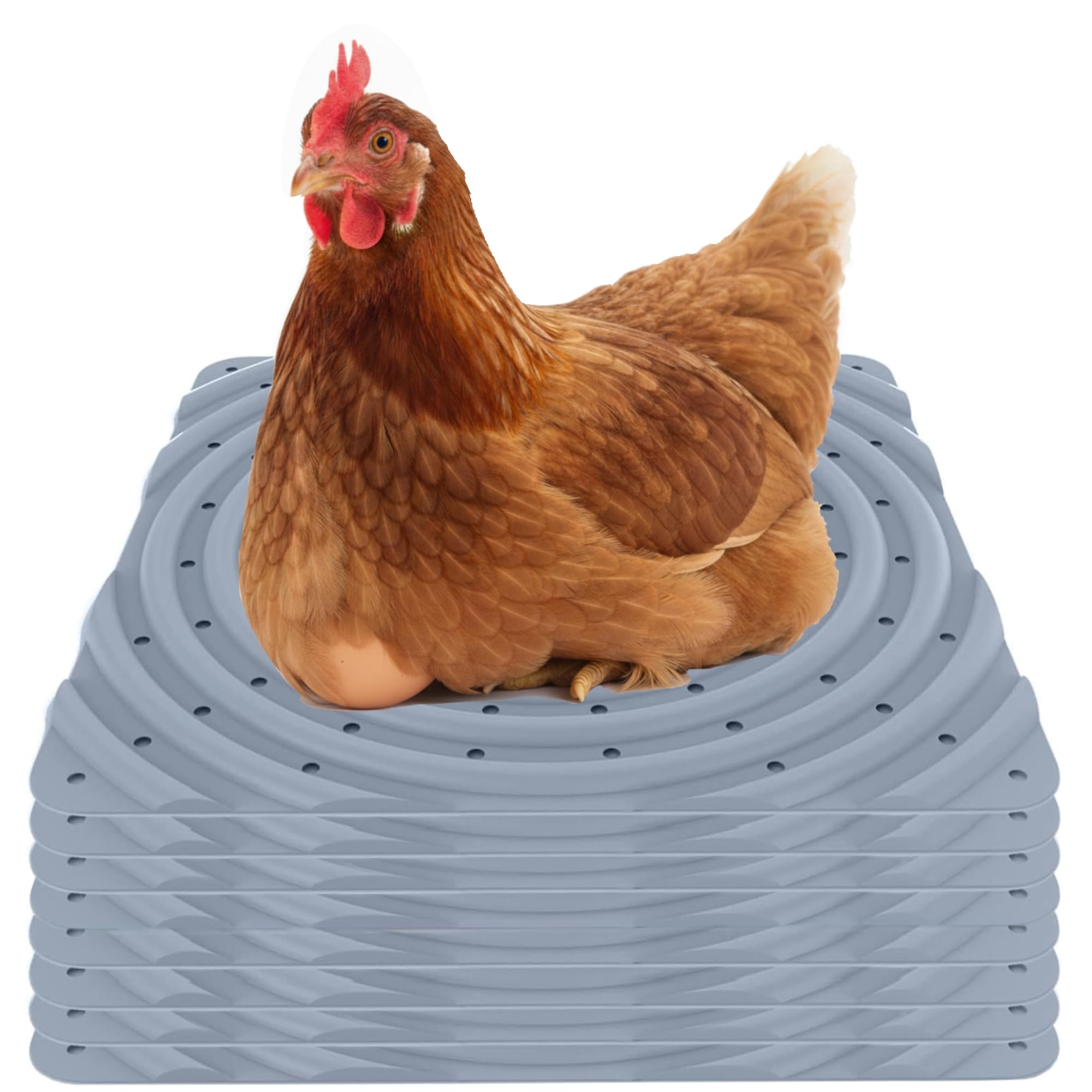 Almohadillas para anidar pollos lavables y ropa de cama duradera para gallineros Lil'Clucker