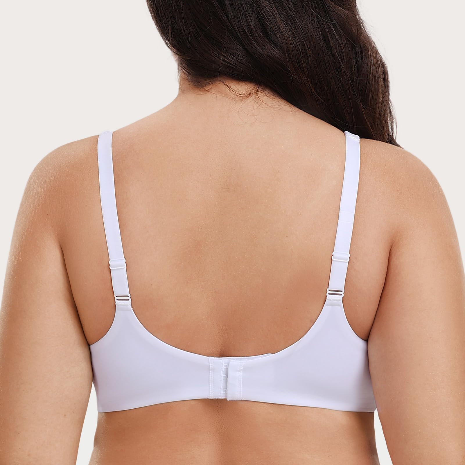 MELENECA Reggiseno Riduttore per Donne Taglie Grandi, con Armatura, Copertura Completa, Senza Imbottitura e Coppe Senza Cuciture