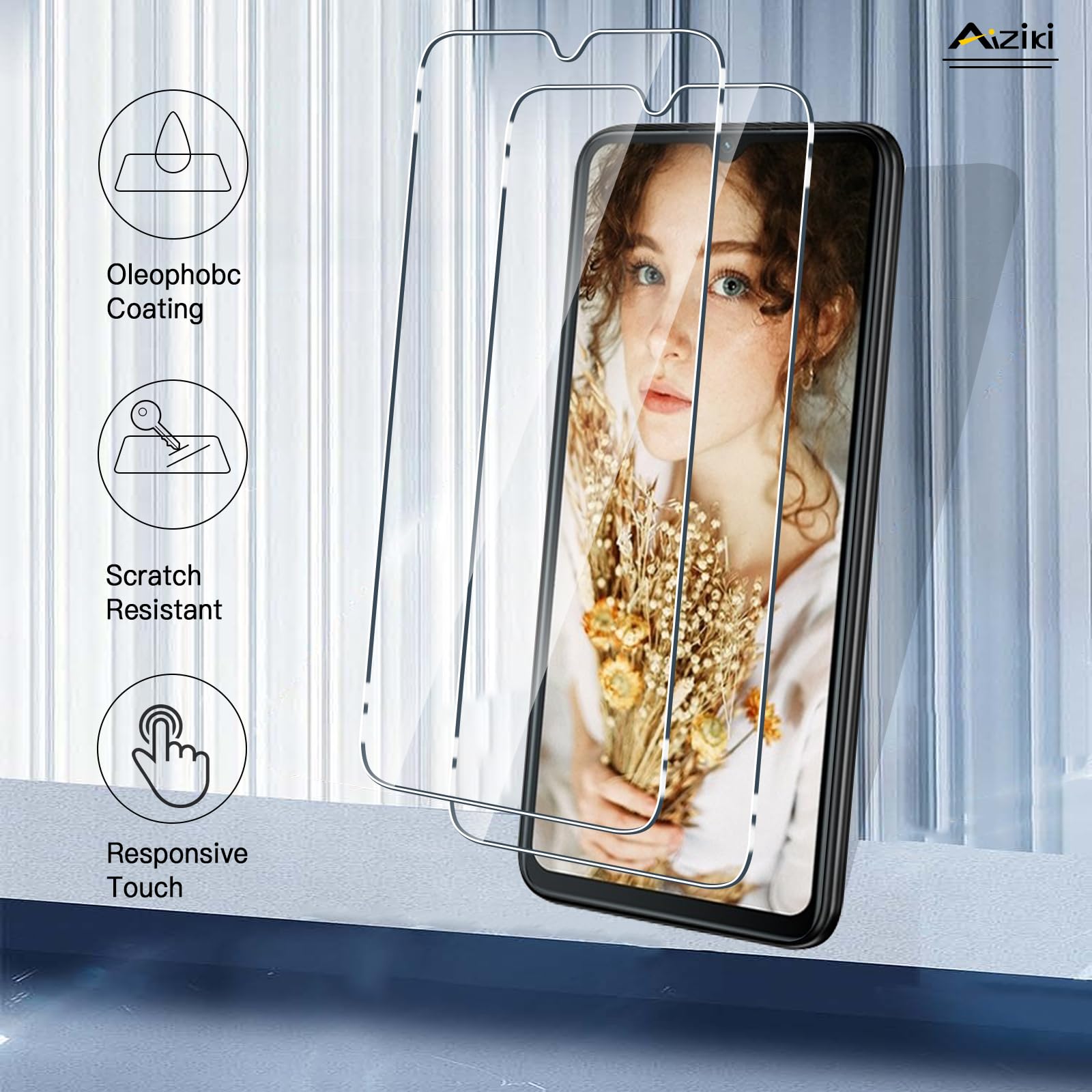 Verre Trempé Oukitel C35 Et C36, Dureté 9H Anti-rayures - Transparent