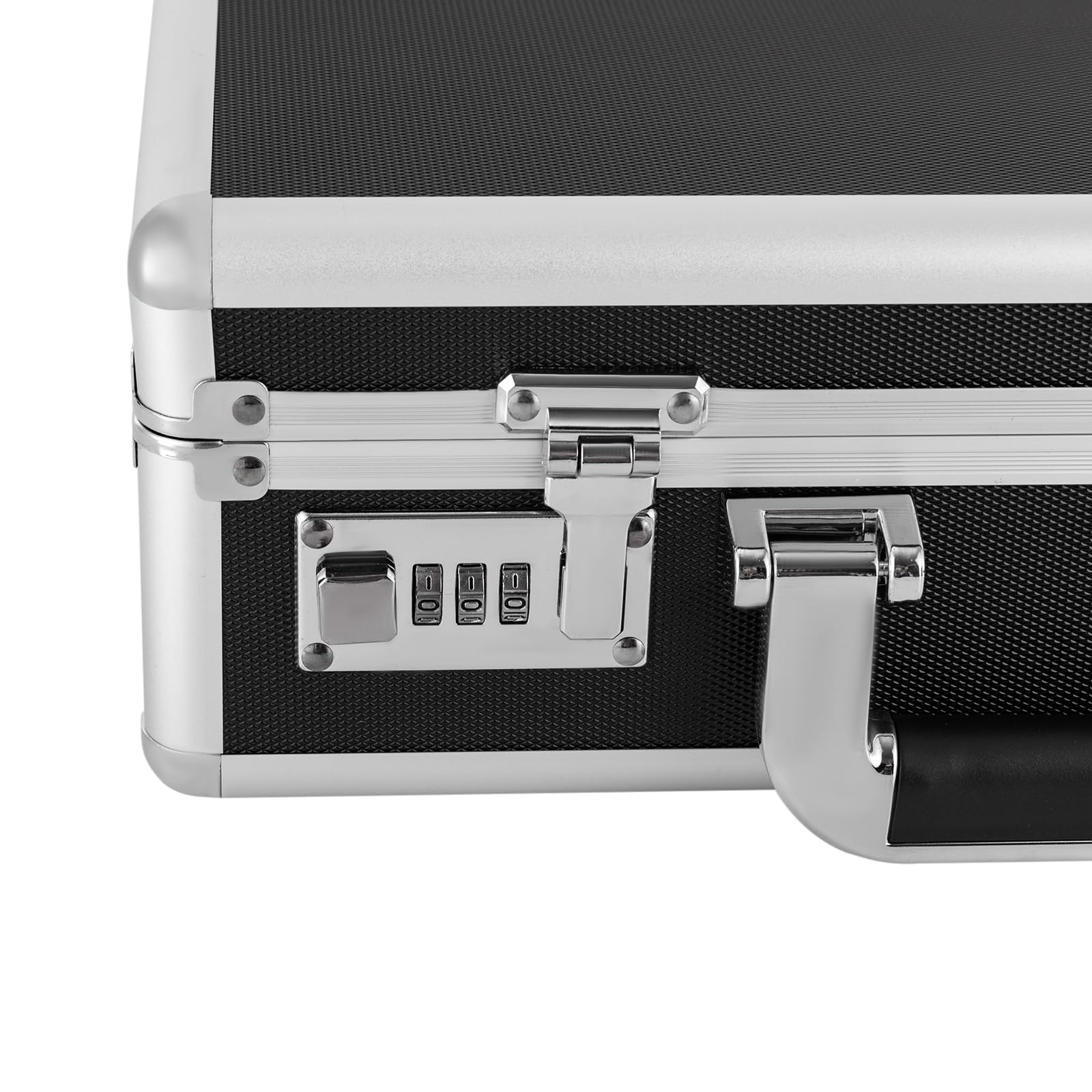 Boîte à Outils de Bureau Innytund pour Montres et Accessoires, 618 emplacements, Noire, 36 x 27,8 cm, avec Serrure, présentoir, étui Rangement Bijoux Collection, Organisateur prote