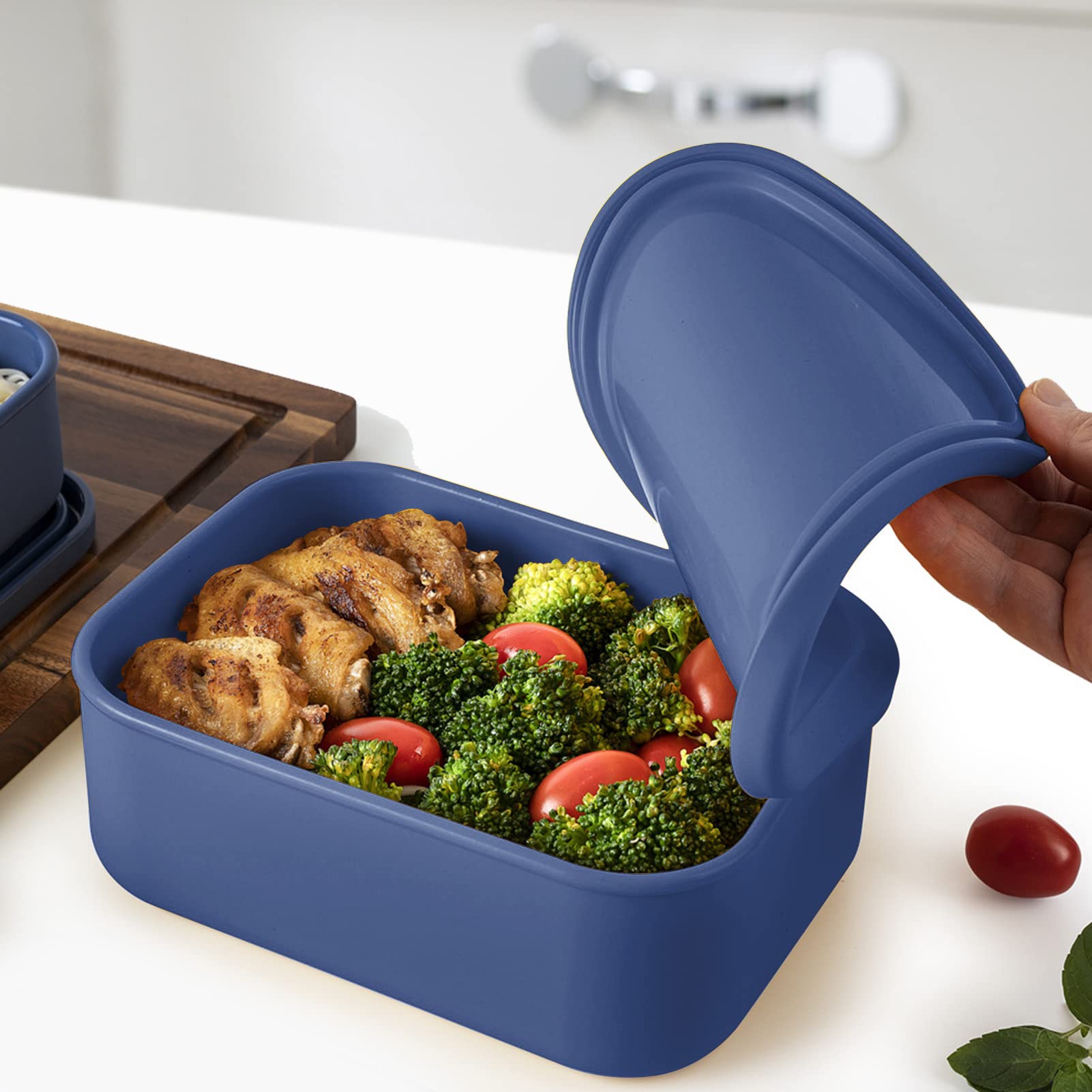 Boîte à Bento Empilable | Récipients à Lunch En Silicone