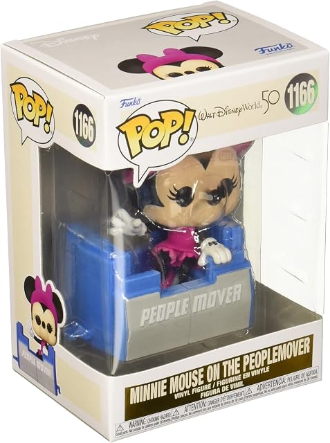 Funko 59508 POP Disney: Walt Disney World 50 - People Mover Minnie,Multicolour