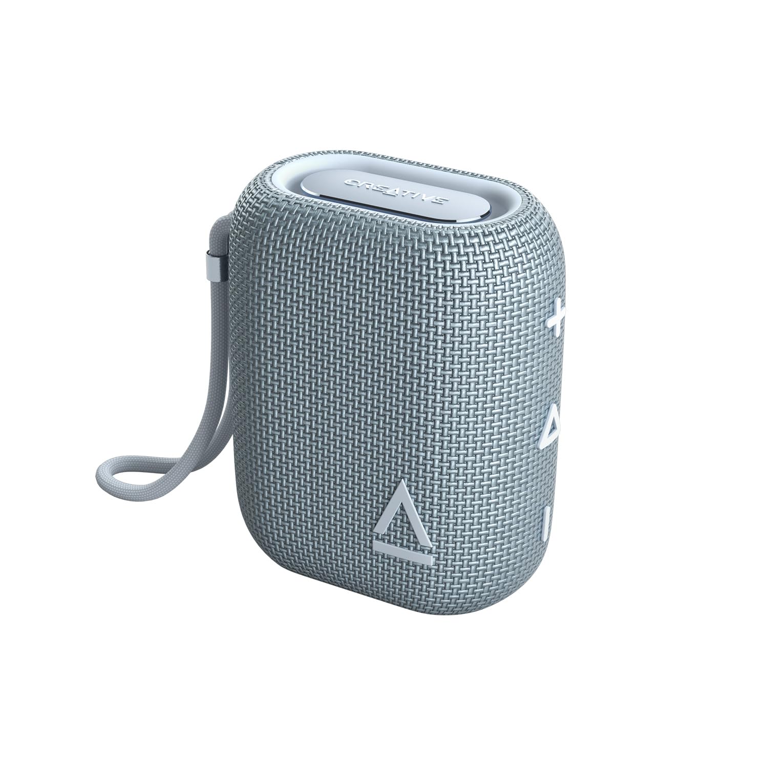 CREATIVE MUVO Flex - Lightweight Waterproof Bluetooth Speaker for Outdoors (Grey)