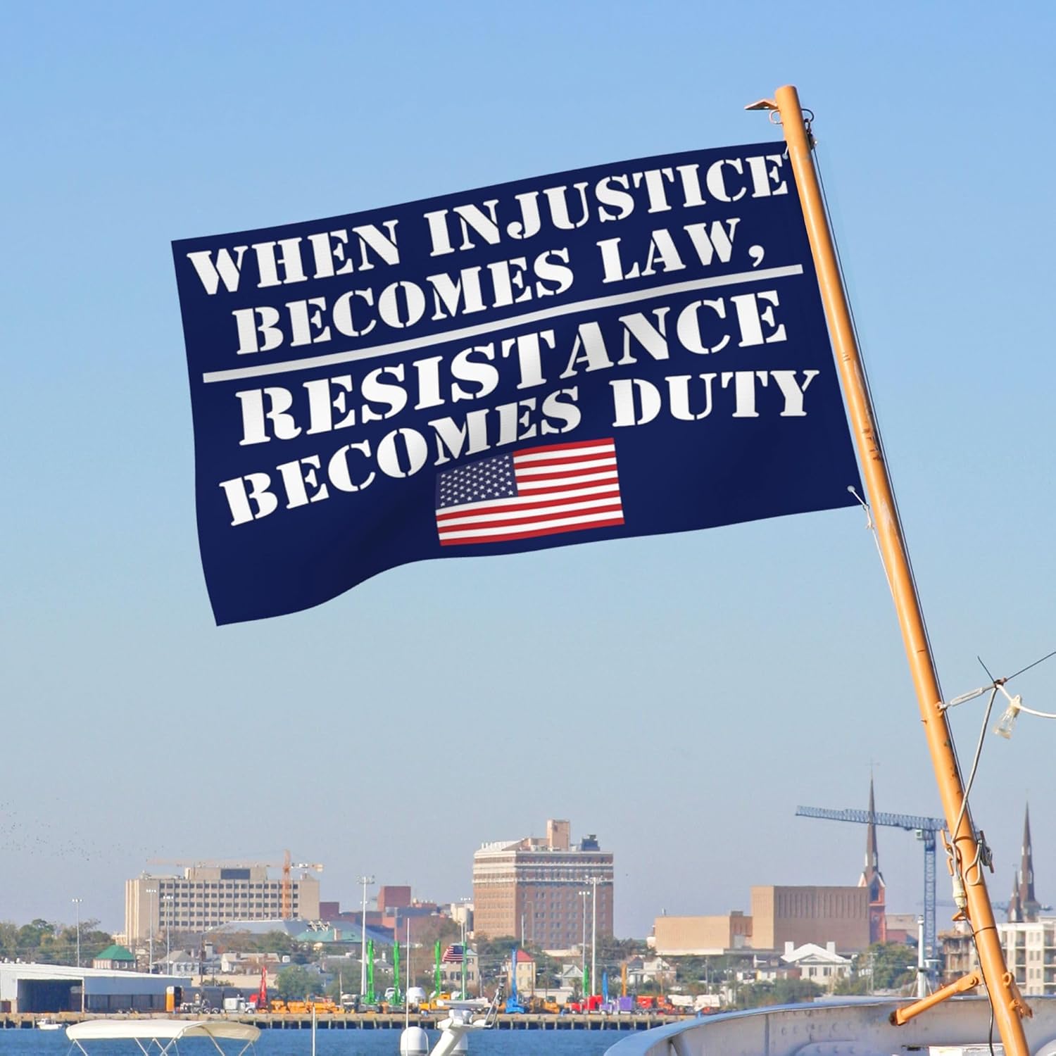 When Injustice Becomes Law Resistance Becomes Duty Flags for Outside 4x6 Rbg Ruth Bader Ginsburg Garden Flag Double Sided 3 Layers Yard Signs