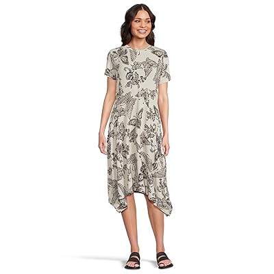 Johnny Was The Janie Favorite Short Hankerchief Hem Dress Sy Women