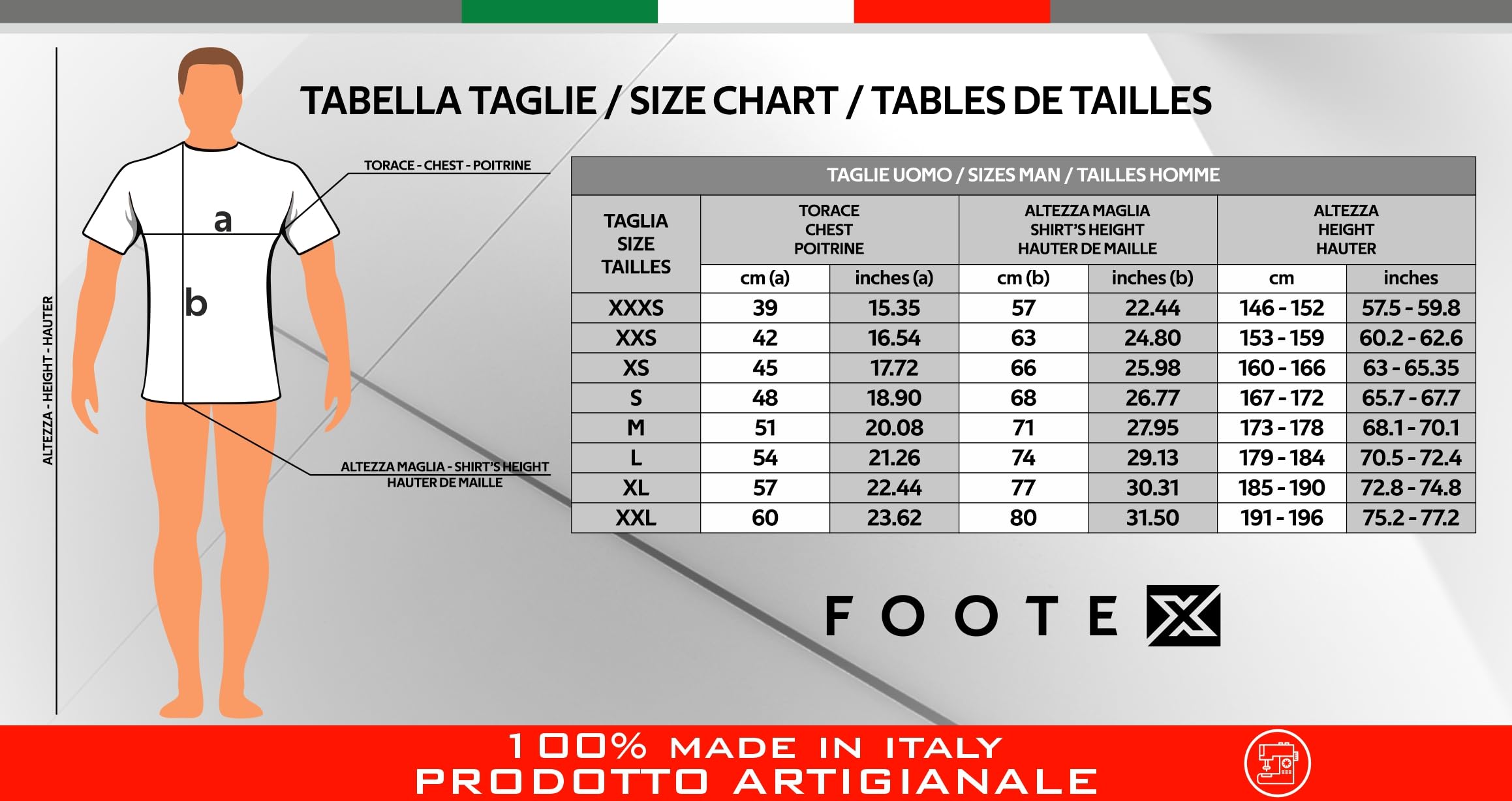 Footex Completo Padel Uomo T-Shirt e Pantaloncino con Tasche in Tessuto Traspirante Leggero Made in Italy
