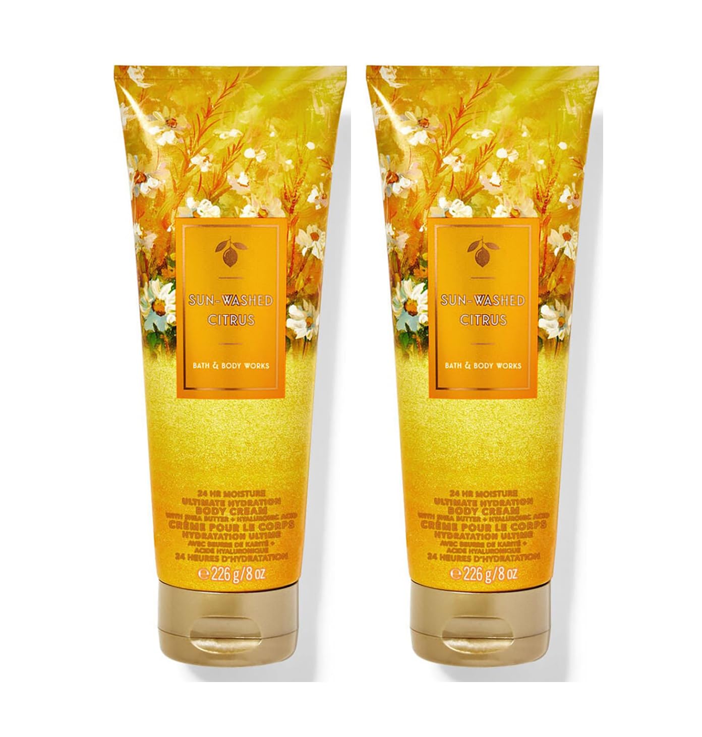Bath & Body Works Ultimate Hydration Body Cream For Women 8 Fl Oz 2- Pack (8 Ounce (Pack of 2), Sunwashed Citrus) Bath & Body Works Ultimate Hydration Body Cream For Women 8 Fl Oz 2- Pack (8 Ounce (Pack of 2), Sunwashed Citrus)