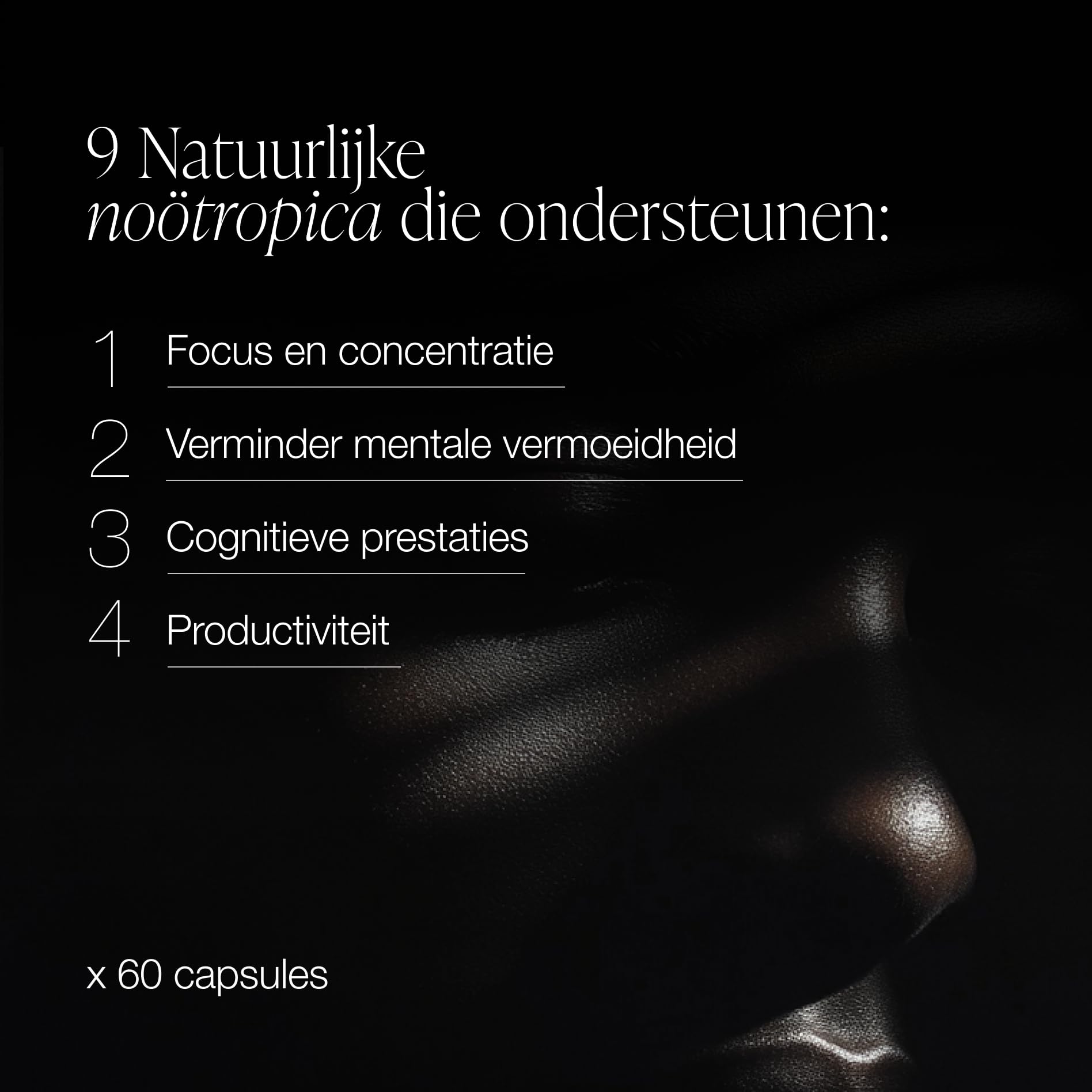 ZZEN FOCUS - Nootropic & Brain Komplex für Gedächtnis, Konzentration & Energie | 60 Kapseln mit Koffein, L-Theanine, Bacopa Monnieri, Ginkgo Biloba, Rhodiola, Ginseng & Vitamin B6, B9, B12