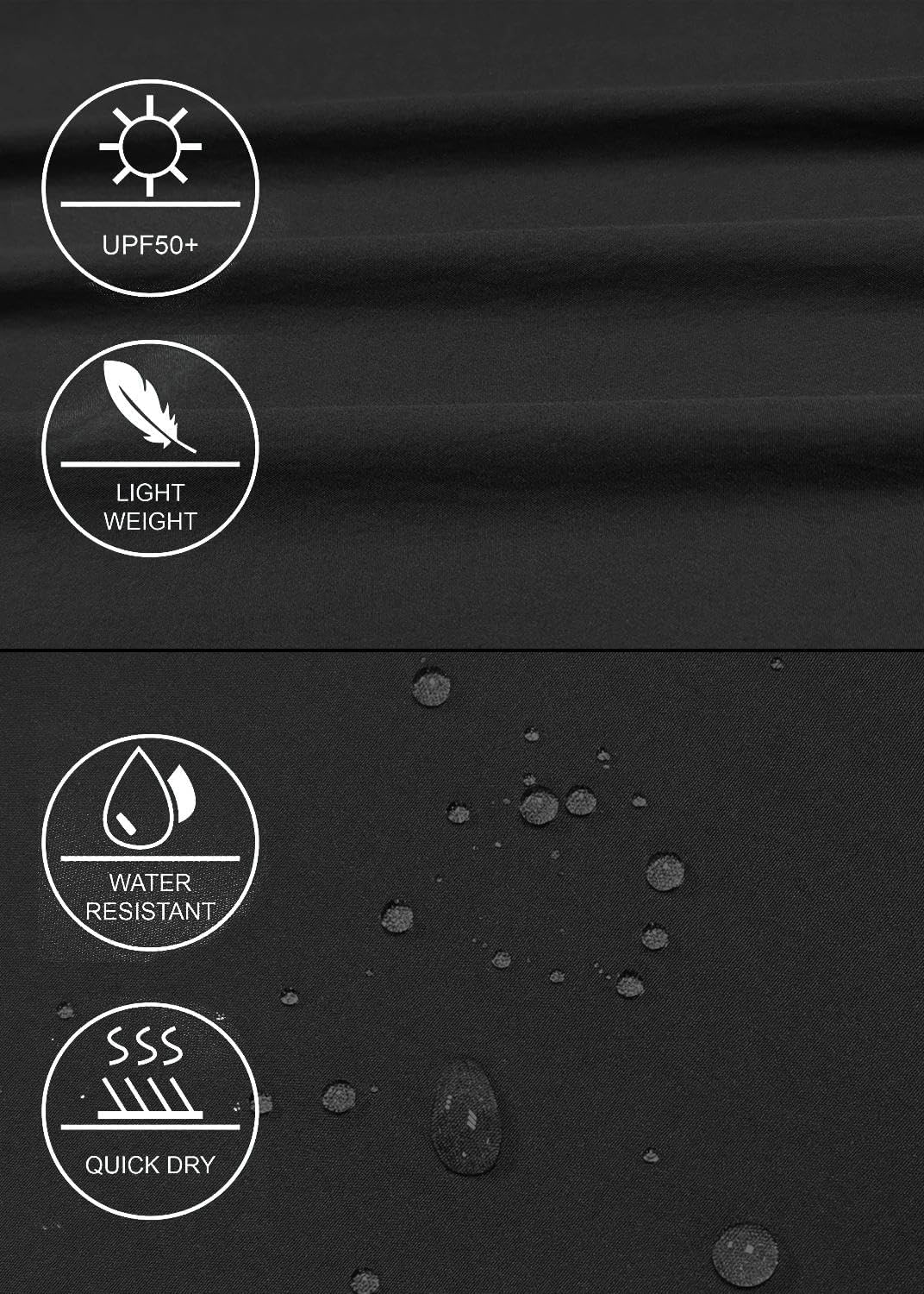 GymBrave Pantalone da Trekking Donna Estate Leggero Pantalone da Lavoro Elasticizzato Impermeabile Pantalone Cargo con Tasca Zippata Safari