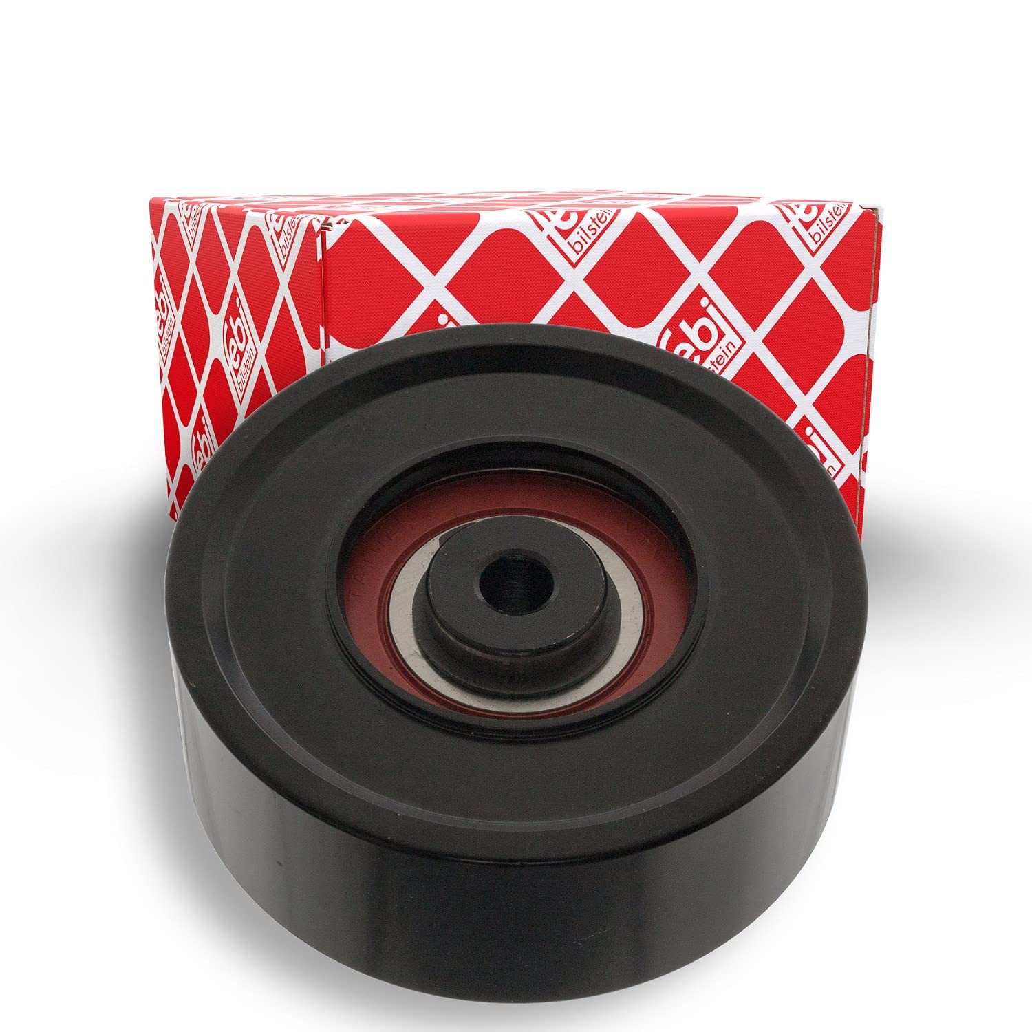 FEBI BILSTEIN 100565 V-Ribbed Belt Deflection/Guide Pulley Metal Fits SCANIA