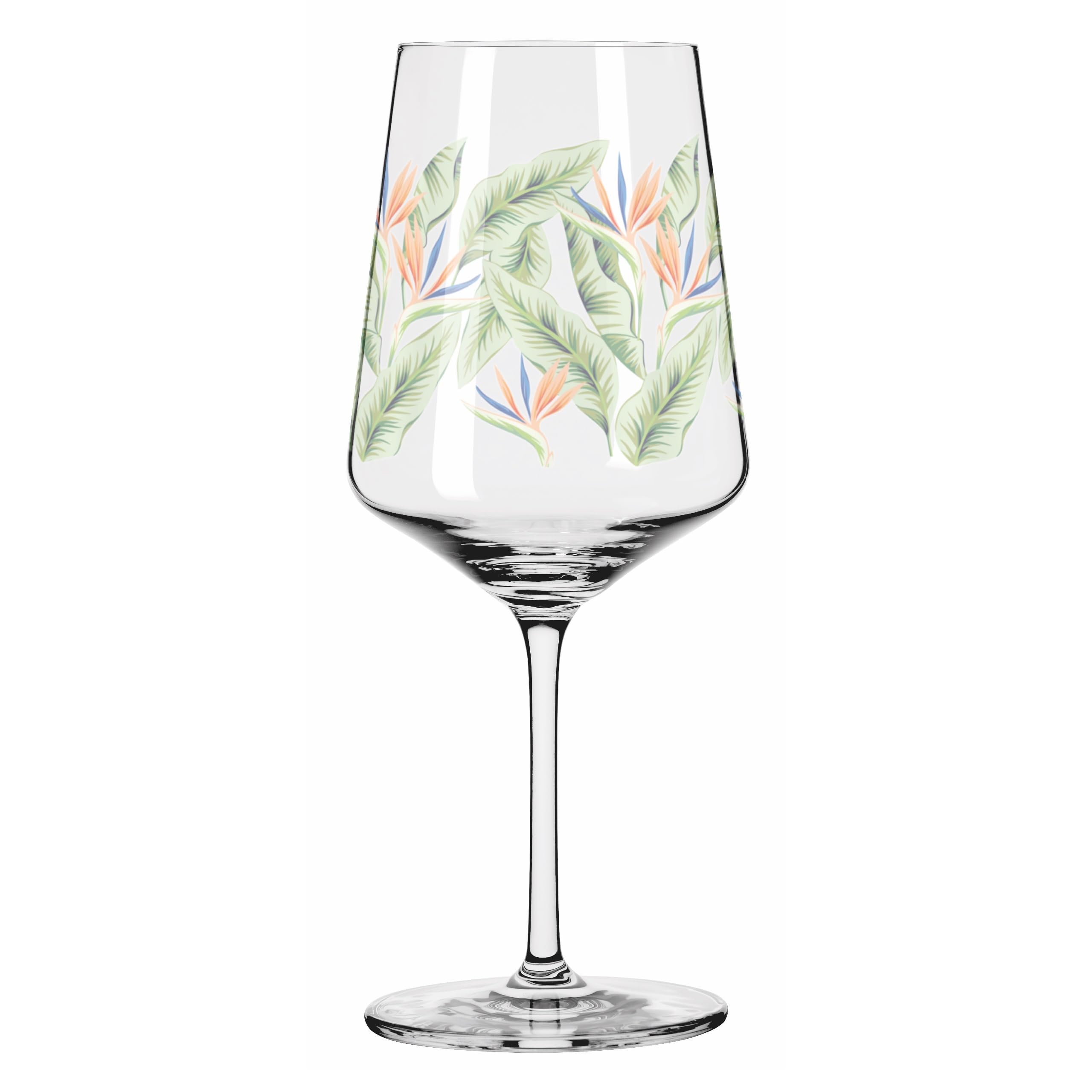 RITZENHOFF 6211001 zestaw 2 słoików na aperitif, 500 ml, seria letnia rosa - styl kwiatowy, wielokolorowe - Made in Germany