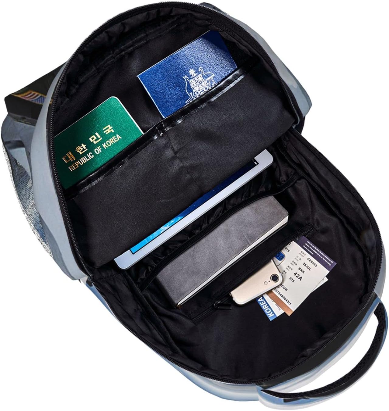 Backpack Fighter Pilot Plane Travel Laptop Backpacks College Ruckasck Daypack Airplane School Bag for Boys Girls Teenager Men Women - Image 5