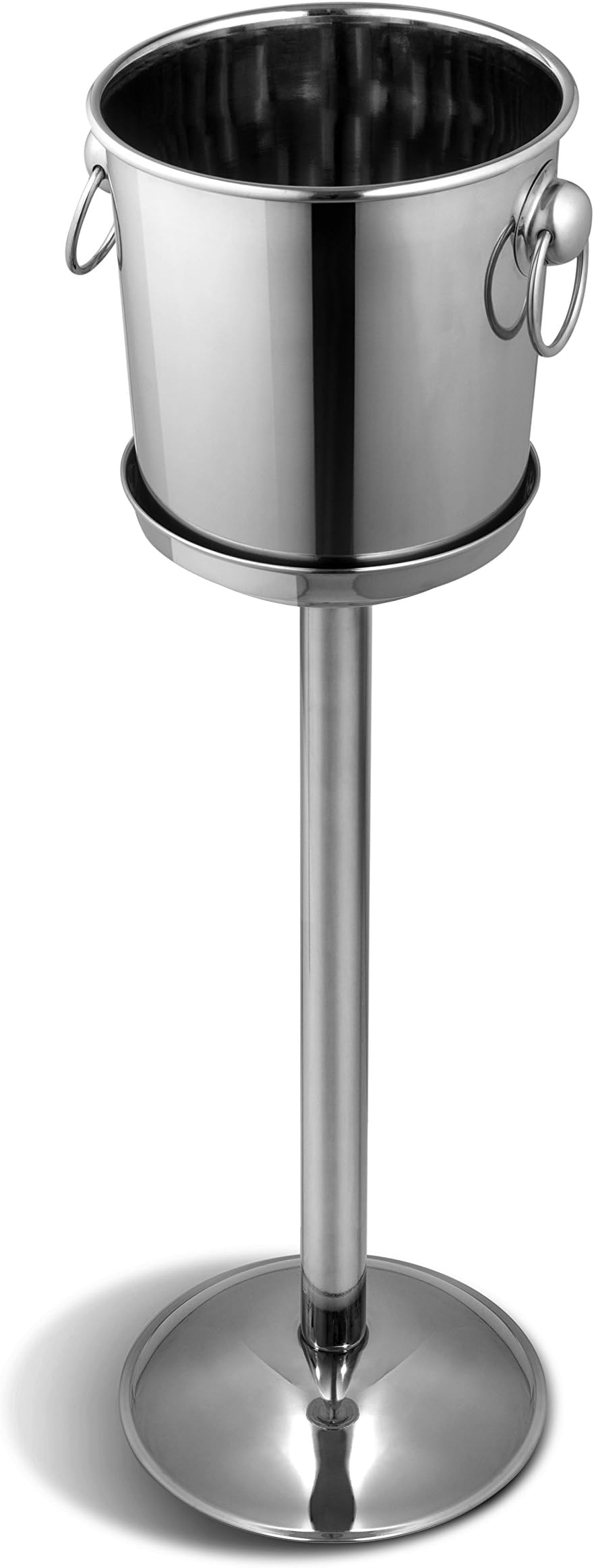 Comas 5653 Servicio Bar Champagne Bucket Stand (2 Bottles), Stainless Steel