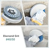 HIGHDRIL Diamond Grinding Wheel - Concrete Double Row 125 mm x 22.23 mm Diamond Cup Wheel for Stone, Concrete, Tile Adhesive, Granite, Masonry - 5