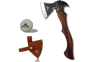 14.7" Camping Axe and Hatchet - Forged Survival Hatchet