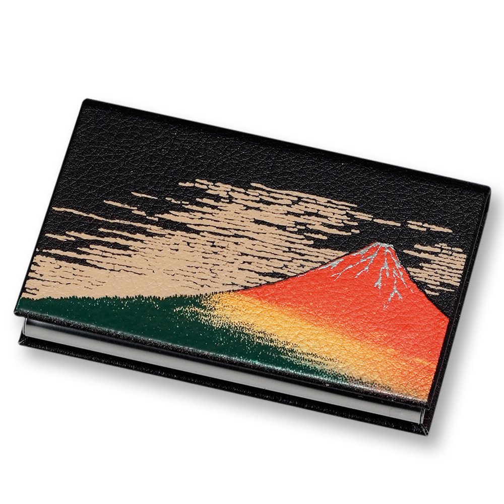 Red Fuji Card Case – Minimalist Urethane Wallet