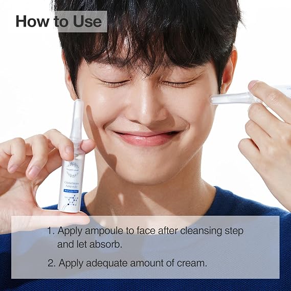 OxygenCeuticals Glutathione ToneUp Kit Antioxidant Skincare Set with Glutathione and Niacinamide, Ampoule and Cream Duo 2-Piece Set, Made in Korea