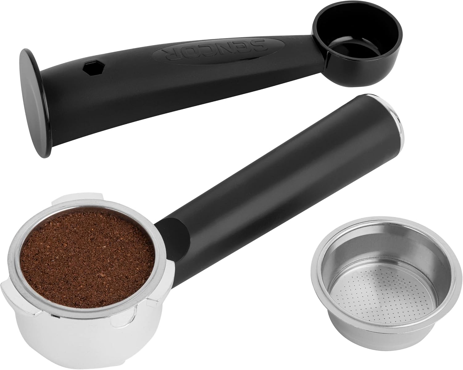 Sencor, Cappuccino e Latte, Pompa Italiana da 20 bar e Schiumatore per Latte, Macchina per caffè Espresso a Grani con Thermoblock e Beccuccio Vapore Brevettato, Barista Express Sencor, Cappuccino e Latte, Pompa Italiana da 20 bar e Schiumatore per Latte, Macchina per caffè Espresso a Grani con Thermoblock e Beccuccio Vapore Brevettato, Barista Express