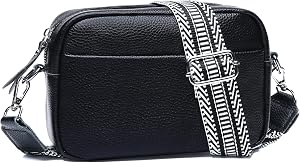 Small Crossbody Bag for Women,Small Camera Bag with Guitar Strap,Cell Phone Purse Shoulder Handbag
