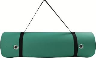 TONE Fitness Hanging Yoga Mat, Pilates Mat, Exercise Mat for Home Workouts with Carry Strap | V Pattern | Multiple Colors