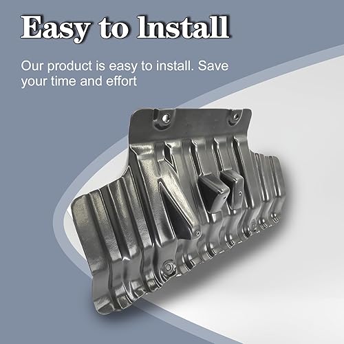 Miniatura 5 de CarPartsDepot Protector contra salpicaduras del motor delantero para Chevy Silverado GMC Sierra 2500 3500 2011-2019 2011-2019 GM1228166