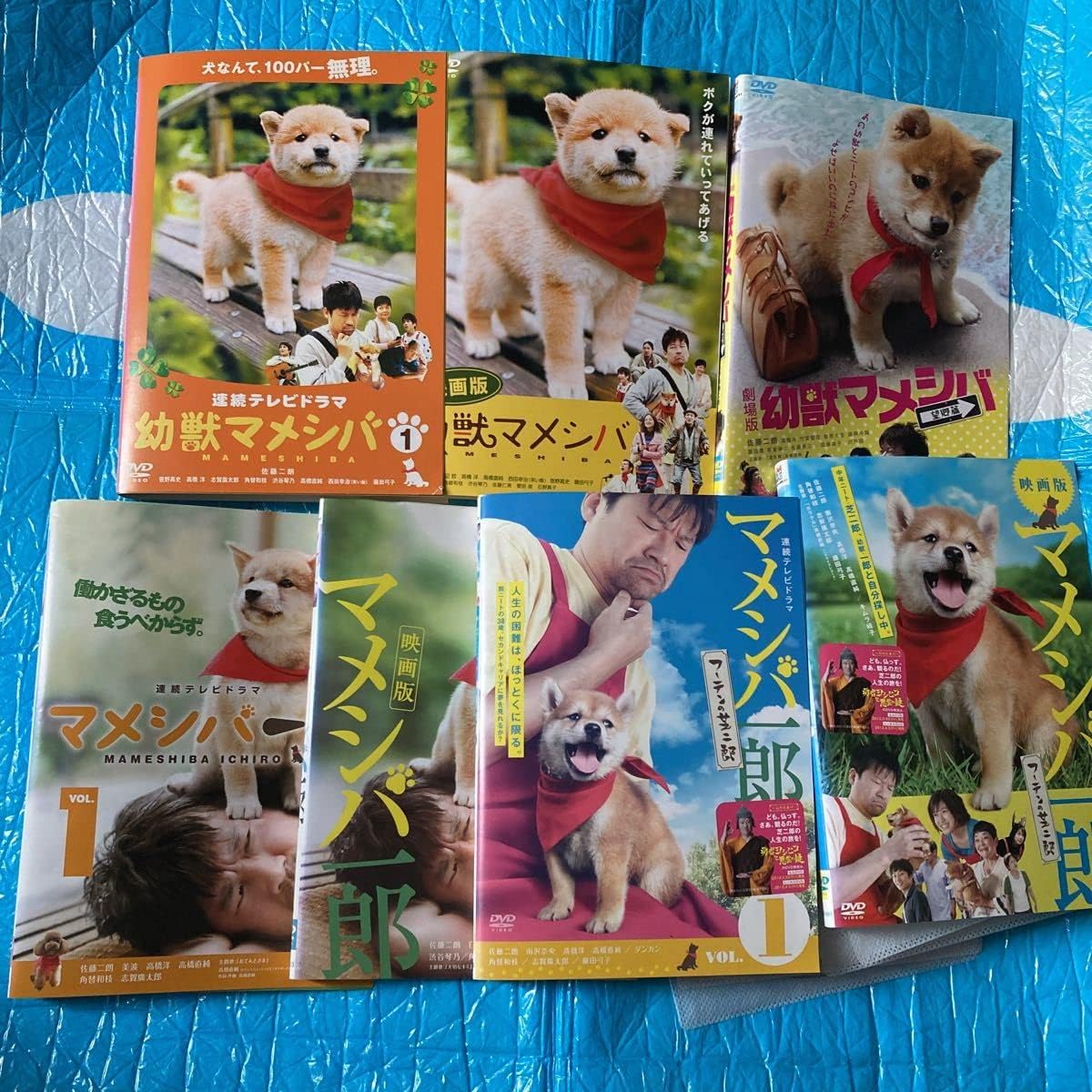 Amazon.co.jp: 幼獣マメシバ 全3巻+映画版+劇場版 マメシバ一郎 全3巻+映画版 マメシバ一郎 フーテンの芝二郎 全3巻+映画版 ...