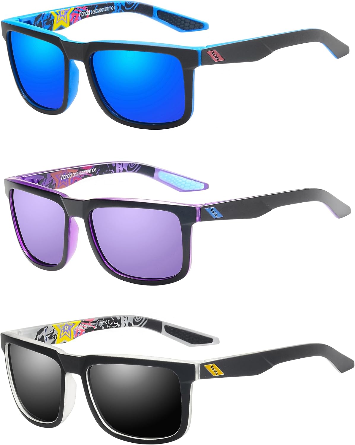 Polarized Sunglasses for Men Fishing Driving Running Sports Glasses Women UV400 Protectiont HD5535