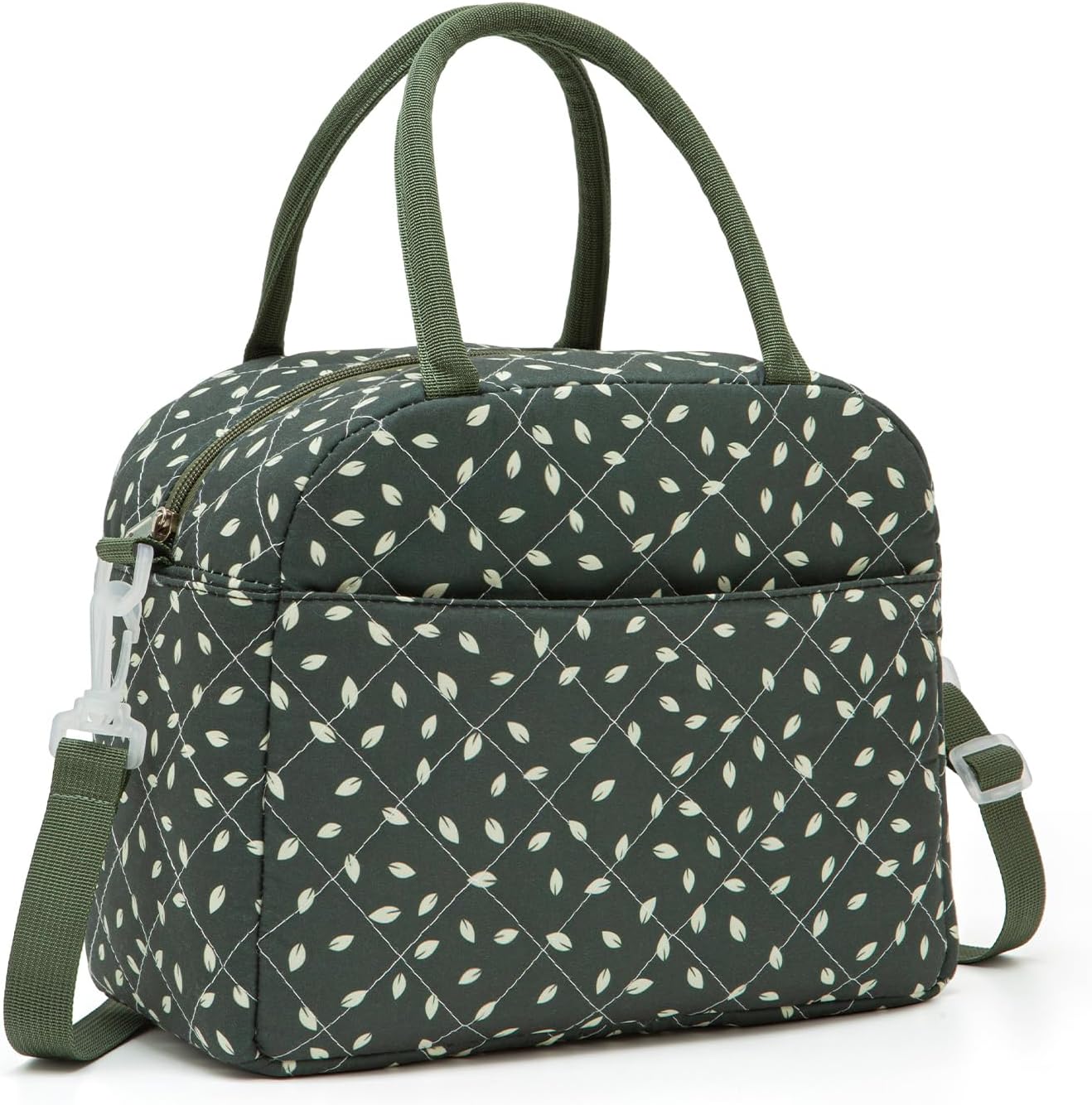 MEXS Lunch Bag for Women Reusable Lunch Box Quilted Puffer Large Capacity Insulated Cooler Tote Bags Work Travel Picnic