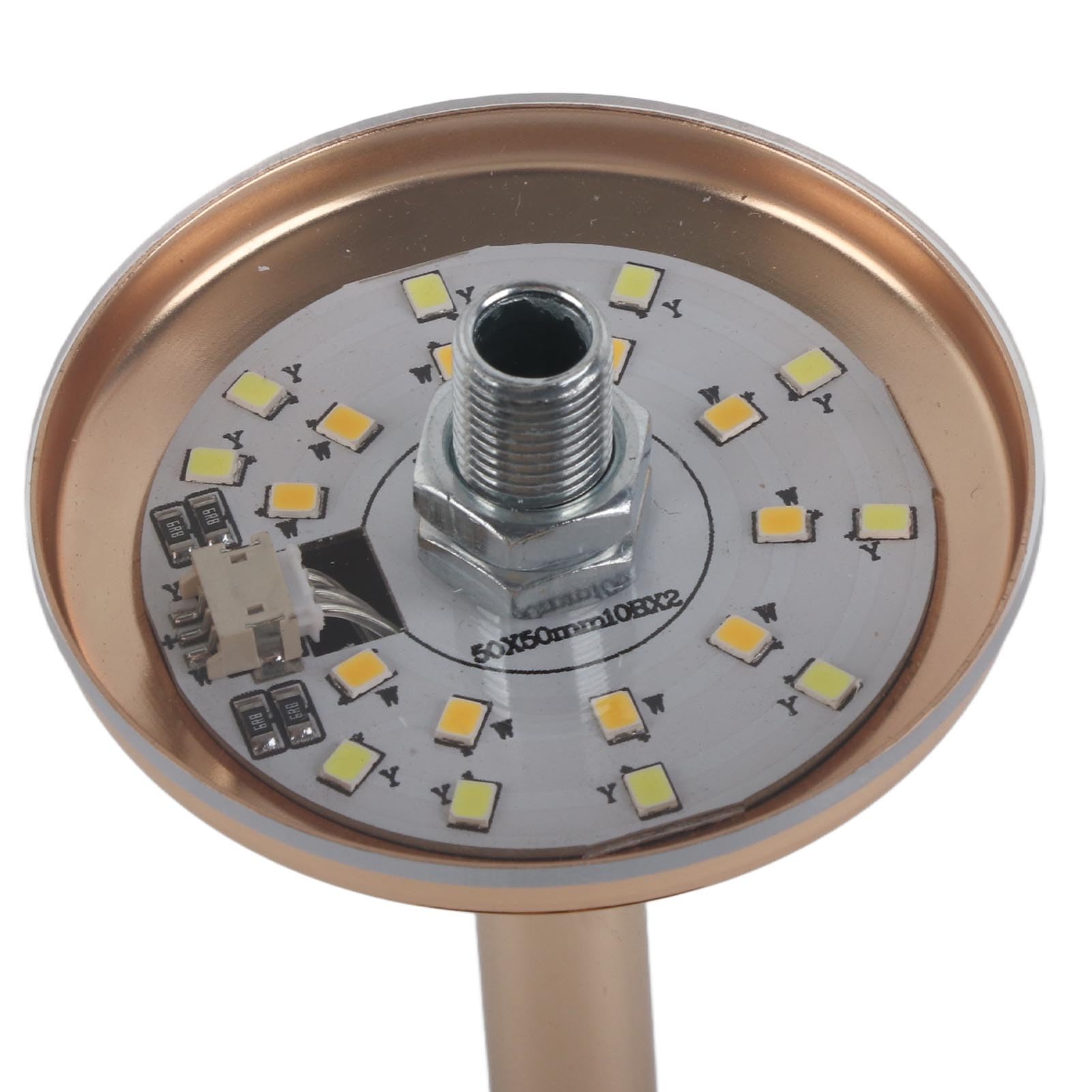 GOWENIC Lampada Da Tavolo Touch Control Con Piume Di Struzzo, 30 Pezzi