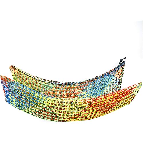 Aoneky Polyester 6.5' x 9.8' / 14.5' x 9.8' Playground Net - Kids Safety Net for Climbing Monkey Bar (14.5' x 9.8')