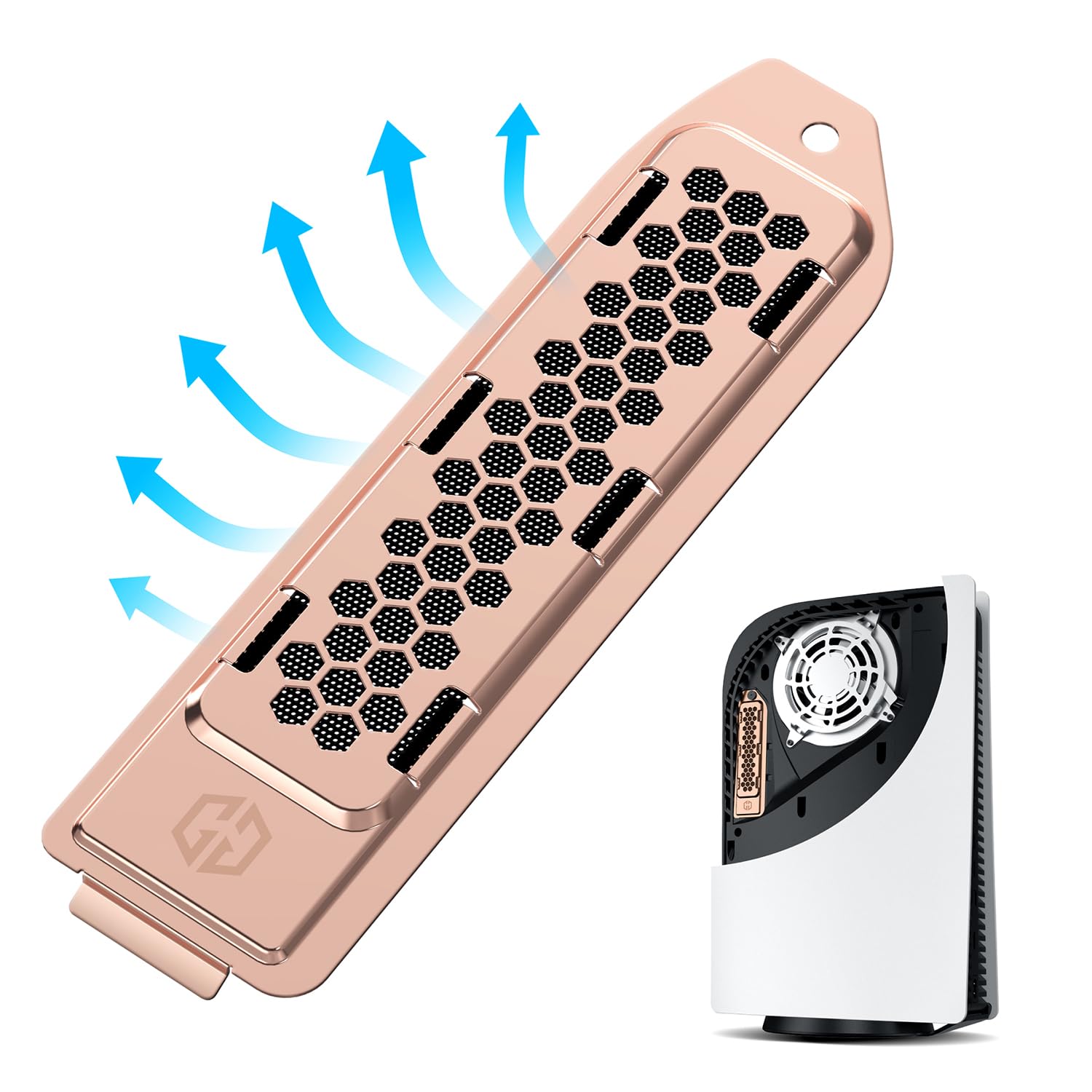PS5 SSD Heat Sink Cover - Cooling & Dust Protection -9