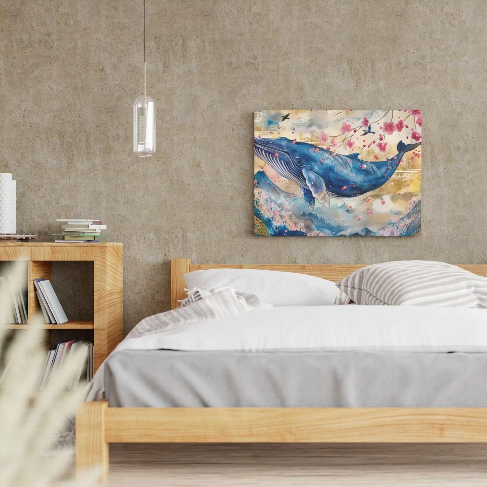 Malen-nach-Zahlen-Set für Erwachsene, Malen nach Zahlen, Blume, Acryl, Malen nach Zahlen für Erwachsene/Anfänger, Ölgemälde, Basteln für Zuhause, Wanddekoration – (100 x 75 cm, ohne Rahmen) MK211