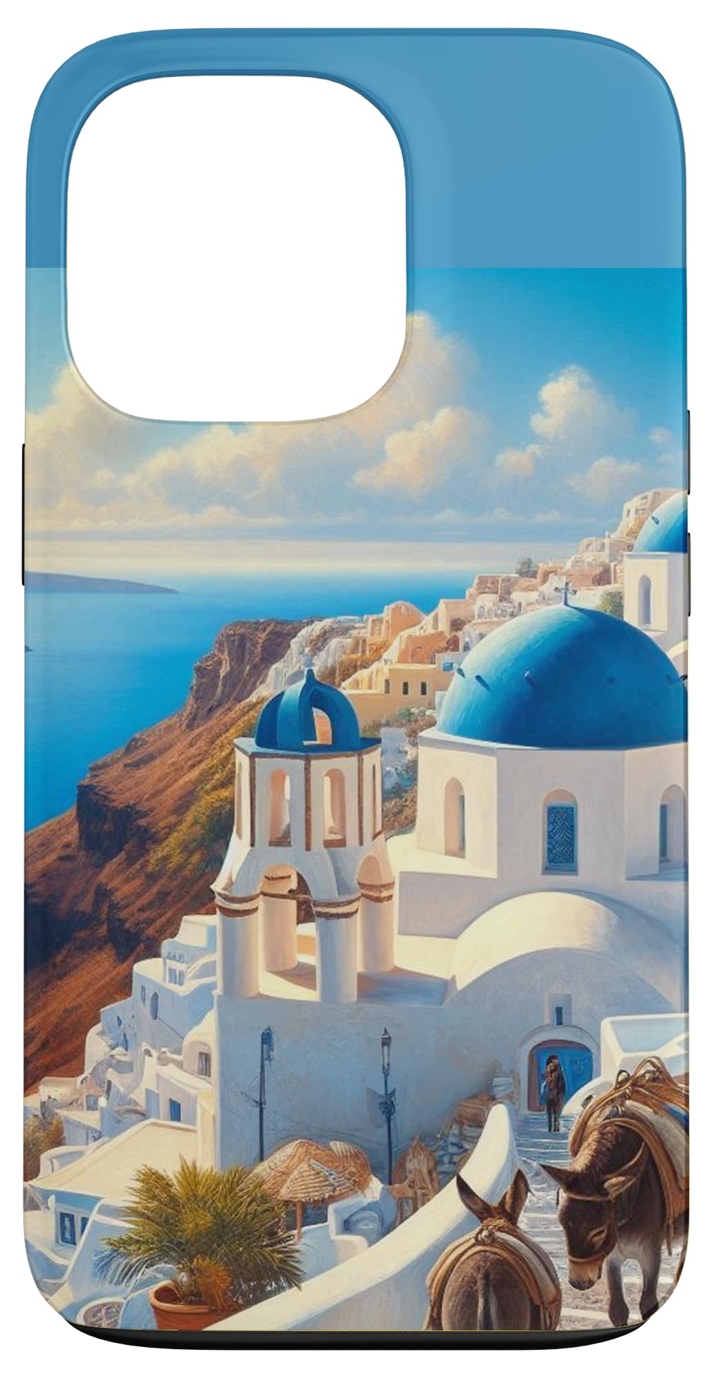 Santorini Greece Case for iPhone 13 Pro