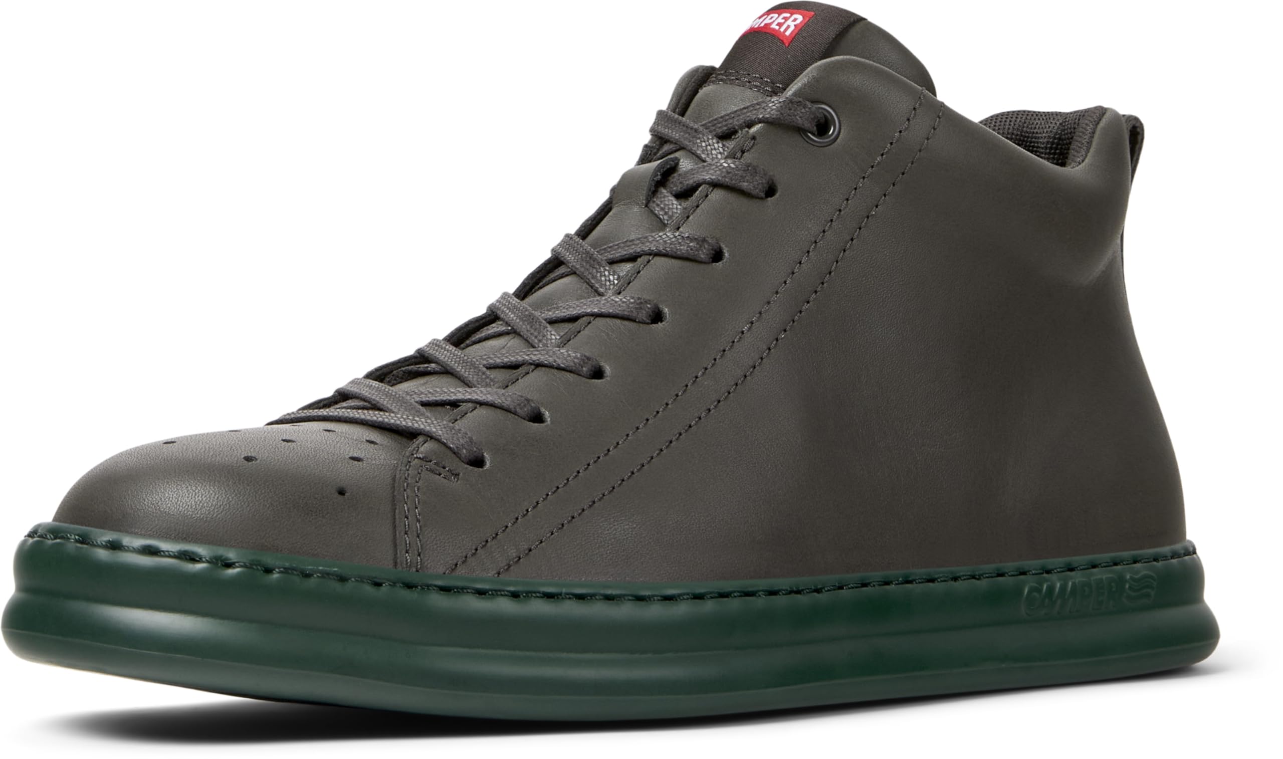 Camper Men's Runner Four K300347 Trainers Bootie, Dark Grey 015, 44 EU, Dark Gray 015, 10 UK