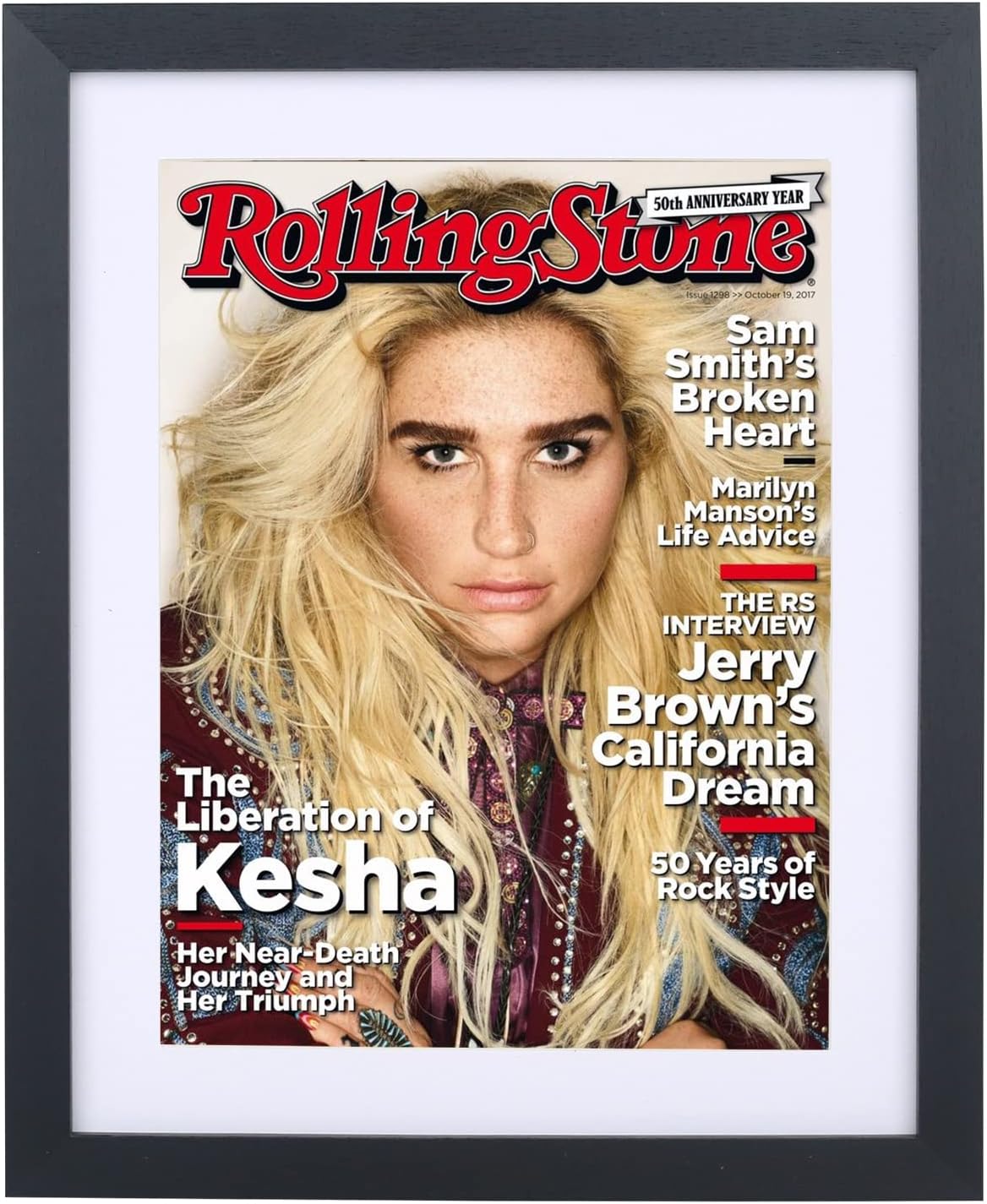 CreativePF [1420bkb] Double Magazine Frame Holds