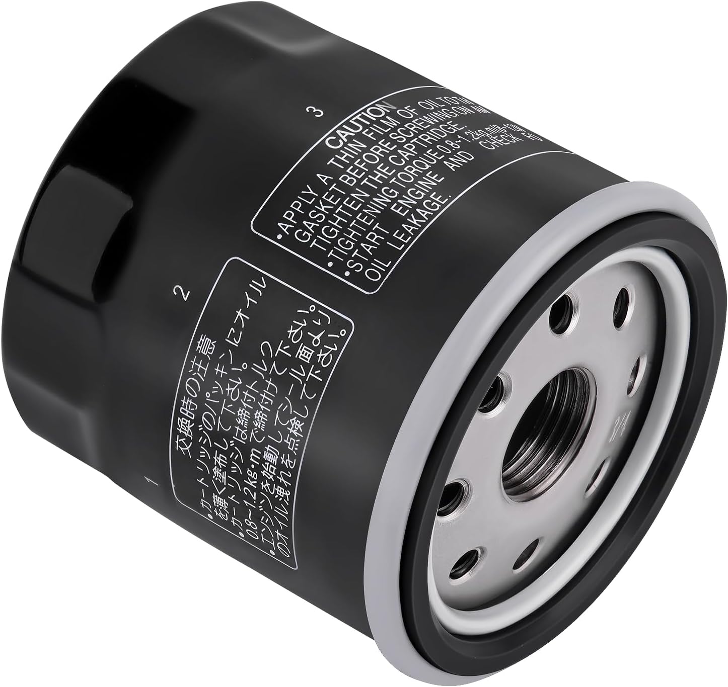 Road Passion 49065-0724 49065-7010 Oil Filter for Kawasaki KAF620 Mule 2500 620 1994-1995 1997-2000/ KAF620 Mule 2510 4x4 620 1993 1995 1997-2000/ KAF620 Mule 2520 620 1993 1995 1997-2000 3pc